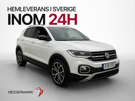 Volkswagen T-Cross 1.0 TSI 116hk GT Döda-vinkel Carplay PDC