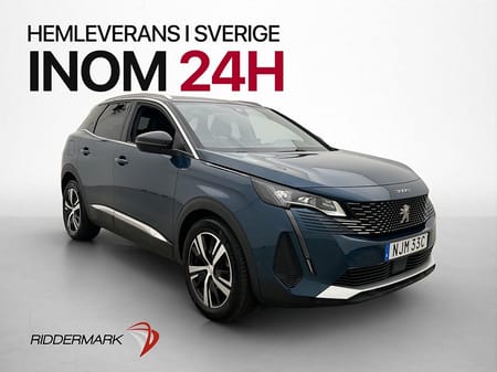 Peugeot 3008 1.2 GT MOMS Halvskinn 360° Navi Adapt-fart
