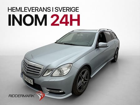 Mercedes-Benz E 220 T CDI BE AMG Skinn Navi Drag Sensorer