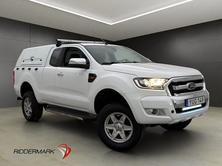 Ford Ranger SuperCab XLT 2.2TDCi 4x4 Värmare Dragkrok Kåpa