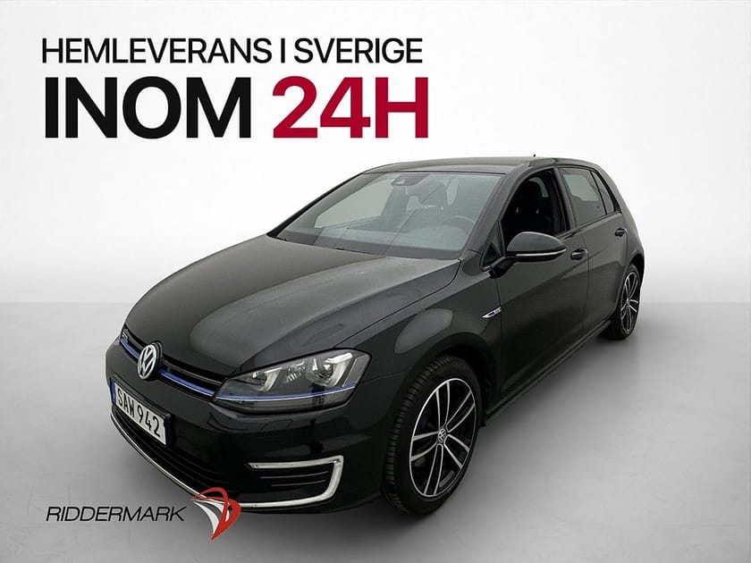 Bild 3 av Volkswagen Golf GTE 204hk Två-Brukare Kamera Navi Skinn Drag
