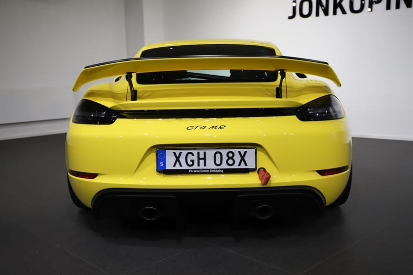 Bild 4 av Porsche 718 GT4 MR 420 hk