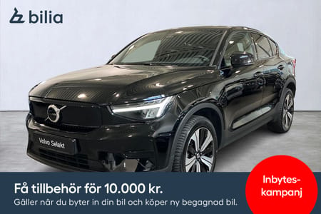 Volvo C40 Recharge Single Motor Core, Tonade rutor, Klimatpaket, Värmepump, Inbyteskampanj!