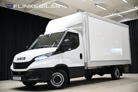 Iveco Daily 35-160 Chassi Cab 156HK Automat|Volymskåp|Bakgavellyft|LED|Sidodörr|Moms