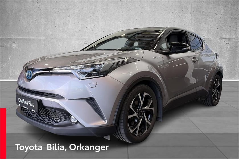 Bilde 1 av Toyota C-HR Hybrid Dynamic Tech m/skinnseter, led lys.
