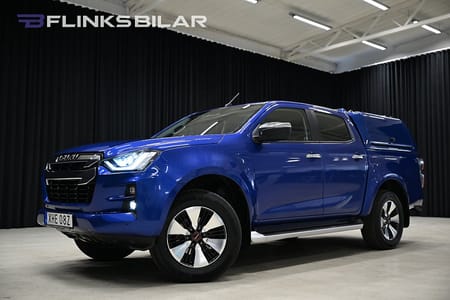 Isuzu D-Max Crew Cab 163HK Automat|Kåpa|Drag|Värmare|EnÄgare|Leasbar|SeUtr!