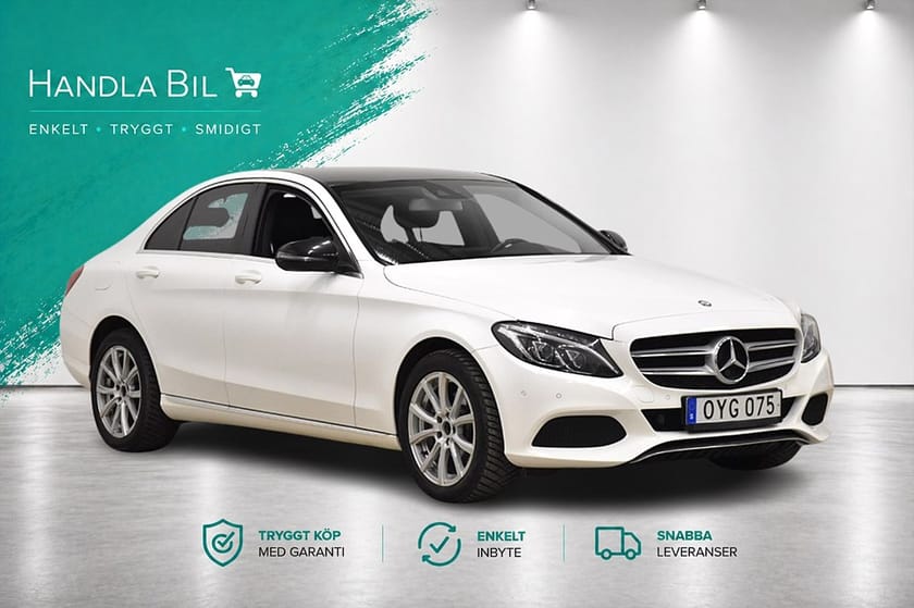 Bild 4 av Mercedes-Benz C 220 d 4MATIC Avantgarde Drag D-Värm B-Kam 170hk