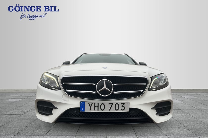 Bild 3 av Mercedes-Benz E 220 T d 9G-Tronic 194hk AMG/ Widescreen/ Drag/ Värmare/