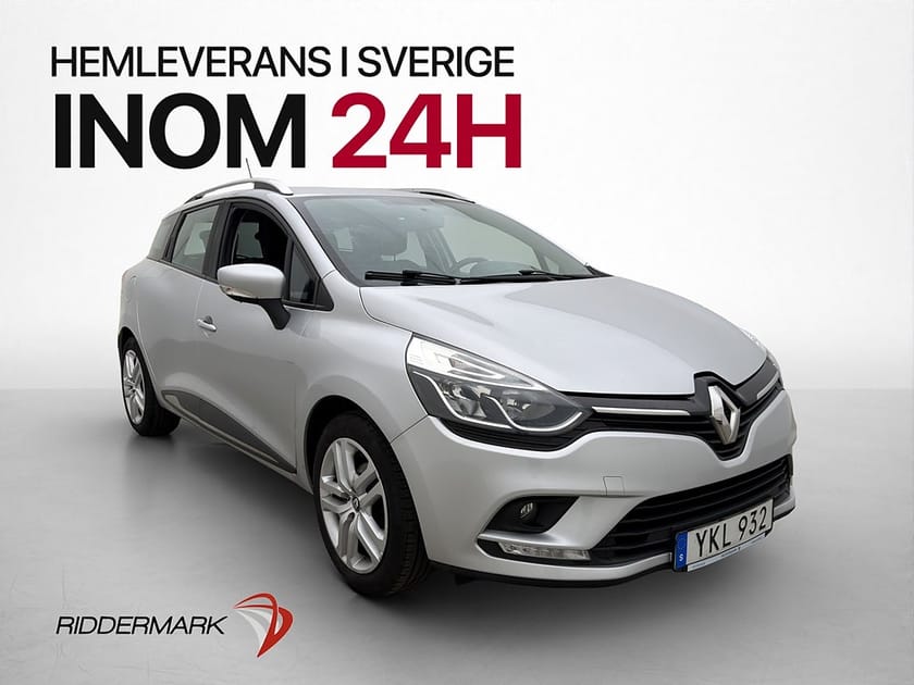 Bild 1 av Renault Clio Sport Tourer 90hk Zen Bluetooth Farthållare Navi 0.47 l/mil