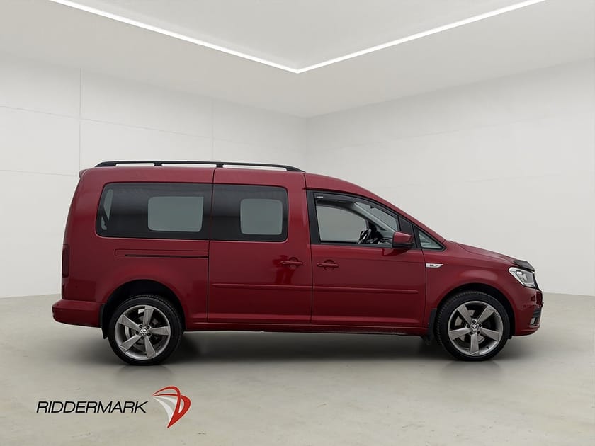 Bild 2 av Volkswagen Caddy Maxi Life 4M Värmare Dragkrok Kamera 7-Sits