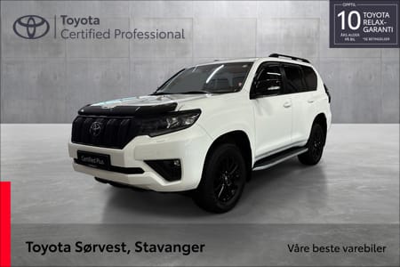 Toyota Land Cruiser 5-dørs 2.8 Diesel High Power D-4D Aut. 4x4 VX  black pack