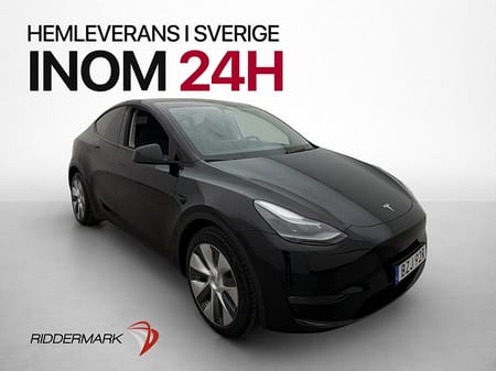 Tesla Model Y Long Range AWD Panorama Dragkrok Svensksåld