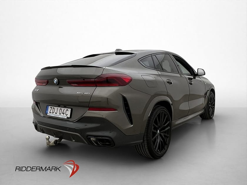 Bild 4 av BMW X6 xDrive40i 381hk M-Sport HUD H/K Wide 360° Drag MOMS