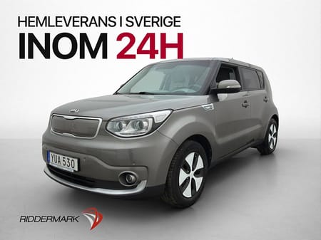 Kia Soul EV 30 kWh Kamera Navi CarPlay Rattvärme