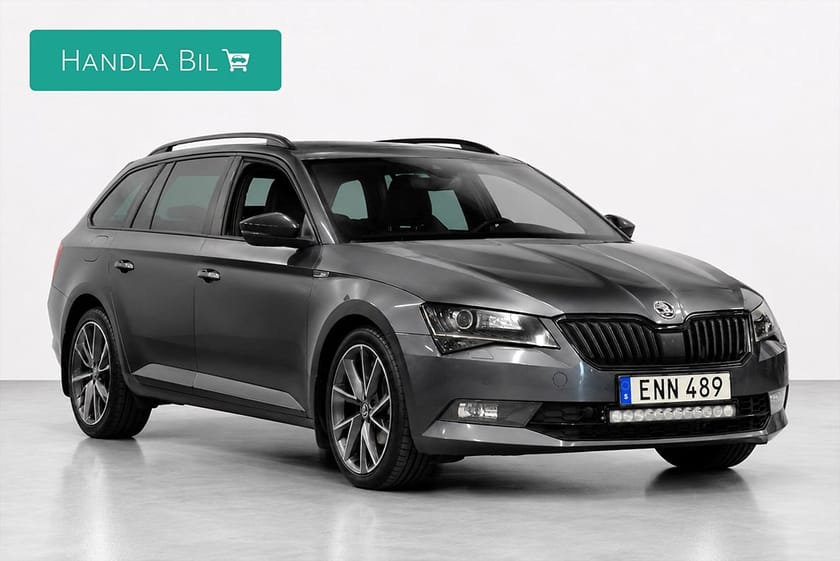 Bild 4 av Škoda Superb Kombi 2.0 TSI 4x4 Aut Sportline B-kam AdaptivF Navi Drag 280hk