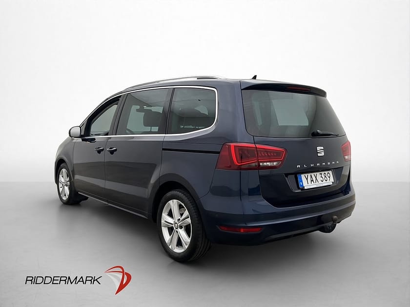 Bild 5 av SEAT Alhambra 2.0 TDI Pano Navi 7-Sits Drag D-värm Halvskinn