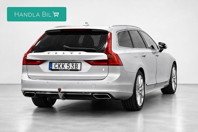 Bild 5 av Volvo V90 T8 AWD Recharge Inscription Drag VOC B-värm Skinn