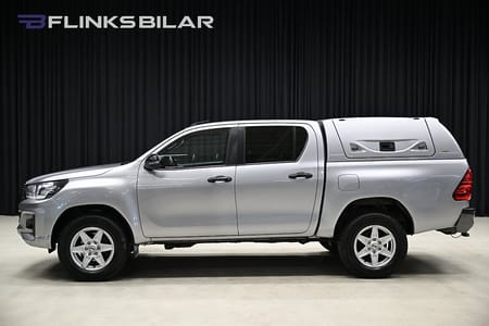 Toyota Hilux Dubbelhytt 2.4 AWD 150HK Automat|Dubbelhytt|Kåpa|Drag|EnÄgare|Moms
