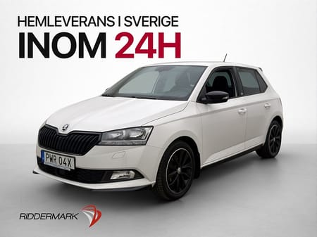 Škoda Fabia Skoda TSI 95hk Monte Carlo M&K-Värm P-Sensorer CarPlay