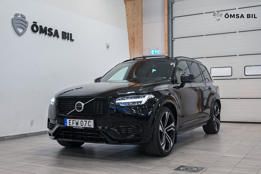 Bild 2 av Volvo XC90 7 Säten T8 AWD 7-Sits Ultimate Dark B&W HuD Luftfjädring 456hk