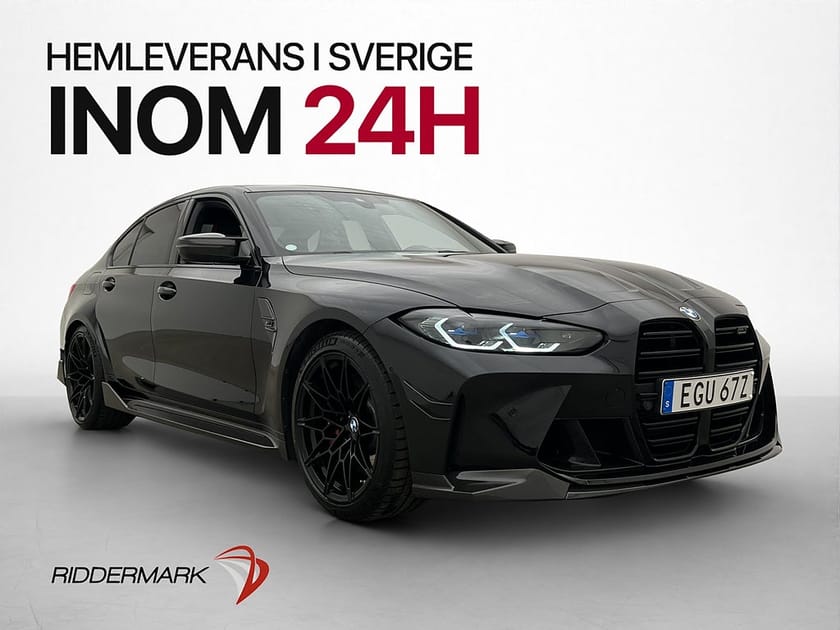 Bild 3 av BMW M3 Competition xDrive Sedan 510hk Milltek Skalstolar PPF