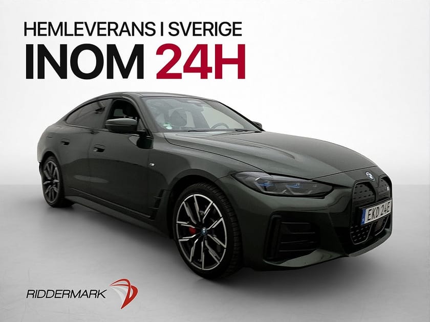 Bild 1 av BMW i4 eDrive40 Gran Coupé M-Sport Dragkrok H/K 360° CarPlay