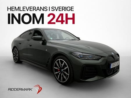 BMW i4 eDrive40 Gran Coupé M-Sport Dragkrok H/K 360° CarPlay