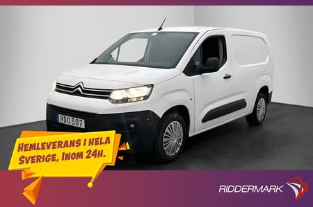 Citroën Berlingo Van Long L2 1.5HDi Drag PDC 3-Sits Farthållare Moms