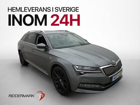 Škoda Superb iV Kombi Skoda PHEV L&K Skinn Cockpit Canton Värmare Drag 218h