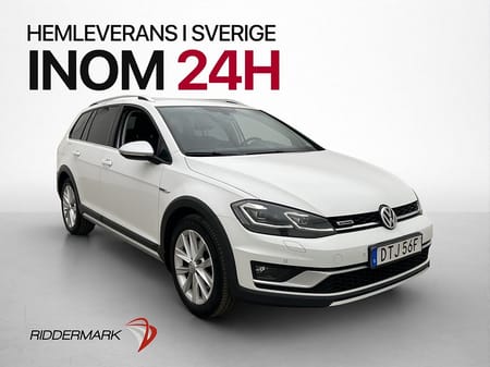 Volkswagen Golf Alltrack 4Motion 184hk Kamera CarPlay Drag