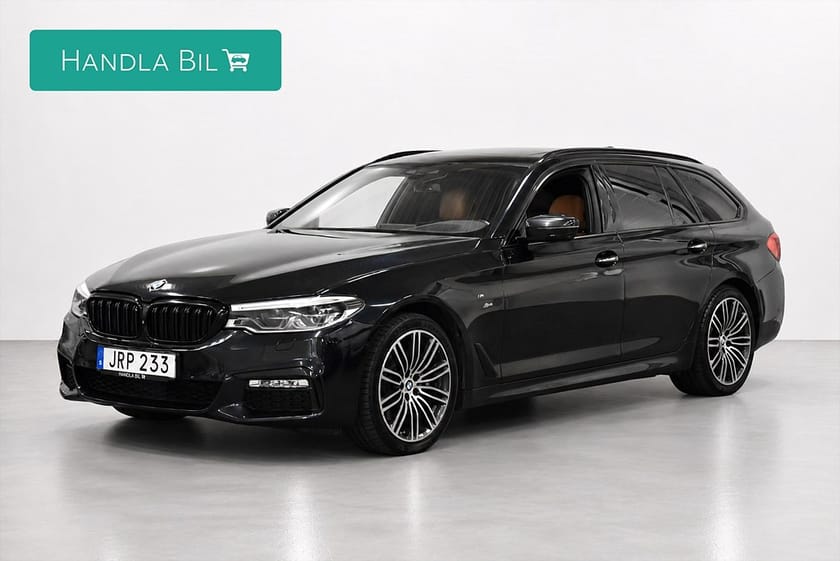 Bild 1 av BMW 530d xDrive Touring Aut Drag Skinn Pano H/K P-värm Rattv Navi HUD B-kam 265hk