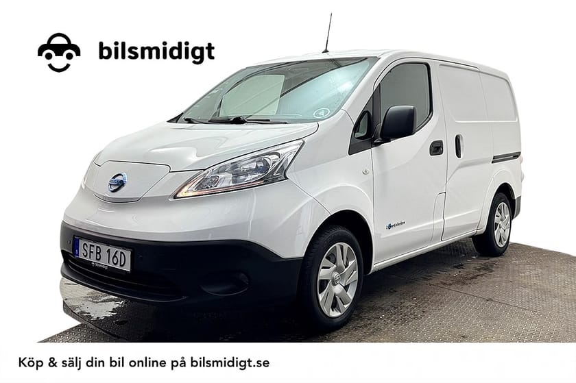 Bild 1 av Nissan e-NV200 Van Skåp 40 kWh Inredd 2xSidodörr Kamera Rattvärme MOMS