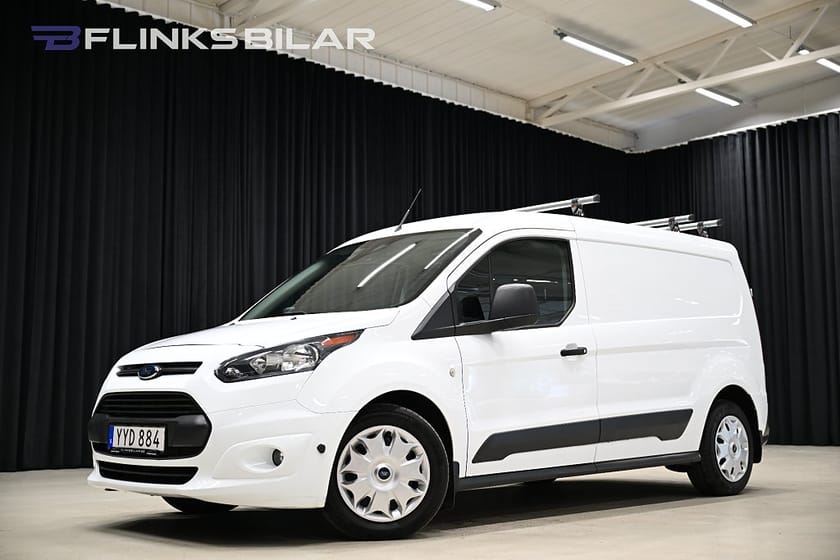 Bild 1 av Ford Transit Connect 230 LWB 100HK L2|Automat|Inredd|Dubbelgolv|EnÄgare|Moms