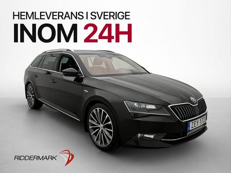 Škoda Superb Kombi Skoda 2.0 TDI 4x4 190hk L&K Värmare Skinn Drag