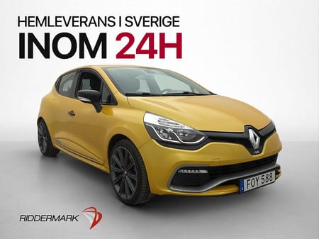 Renault Clio RS 1.6 200hk BASS Reflex Navi Halvskinn