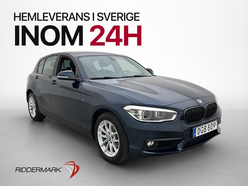 Bild 1 av BMW 118d 150hk Advantage P-Sensorer Farthållare 0,38l/mil
