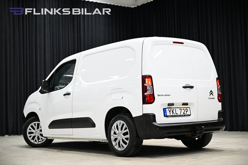 Bild 4 av Citroën Berlingo Van 131HK Automat|V-Inredd|Drag|3-Sits|EnÄgare|Leasbar