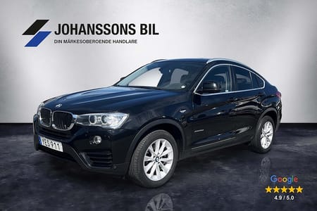BMW X4 xDrive20d Kamera Drag Navi SoV-däck