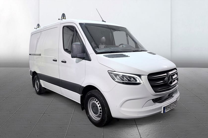 Bild 3 av Mercedes-Benz Sprinter 317 CDI RWD Panel Van Drag 360° 3-sits Läder Inredd MOMS 170hk