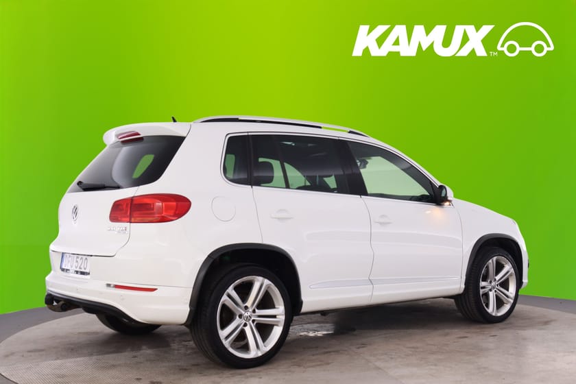 Bild 2 av Volkswagen Tiguan 2.0 TDI 4M DSG R-Line Pano Kamrem Bytt Läder B-Kam Drag Elstol