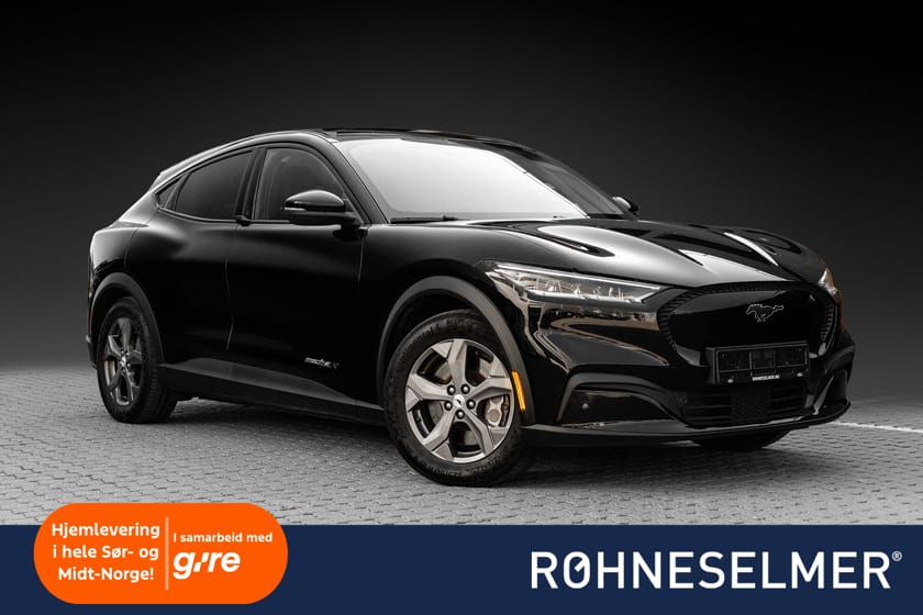 Bilde 1 av Ford Mustang Mach-E Long Range LR/RWD/Skinn/Krok/S+V/610 km!