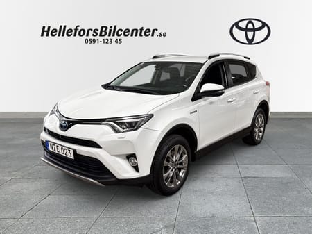 Toyota RAV4 Hybrid 200hk AWD-i Executiv Webasto Skinn 360kamera