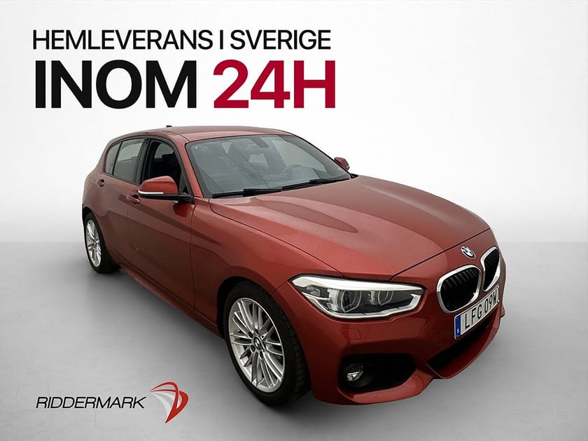 Bild 1 av BMW 118i M-Sport | Läder | PDC bak | Farthållare