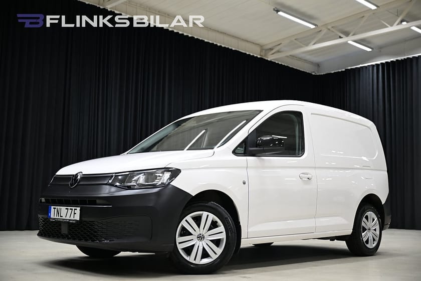 Bild 2 av Volkswagen Caddy Cargo DSG 122HK Inredd|Drag|Värmare|Backkamera|EnÄgare|Moms