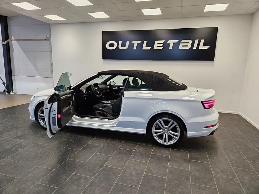 Bild 5 av Audi A3 Cabriolet S Line 1.4 TFSI 150hk S Tronic Cockpit Navi