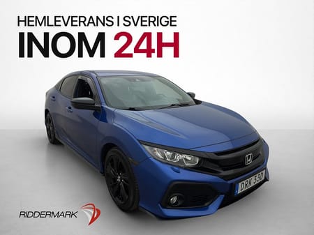 Honda Civic 1.0 126hk Dynamic Kamera Navi Skinn Adaptiv-Fart