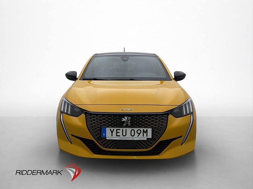 Bild 3 av Peugeot e-208 136hk GT Kamera Navi Halvskinn Farthållare