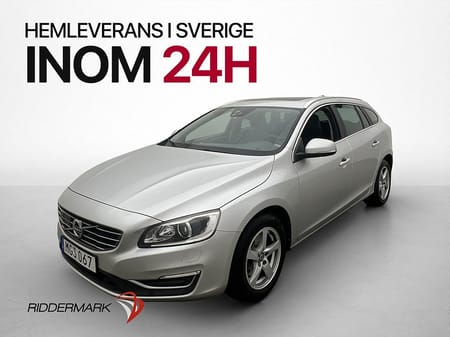 Volvo V60 D4 Summum VOC D-Värmare Skinn Drag T-Lucka Navi