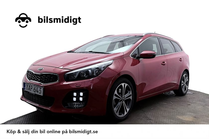 Bild 1 av Kia cee'd_sw SW 1.6 CRDi Aut GT-Line Drag Navi Kamera Kamkedja