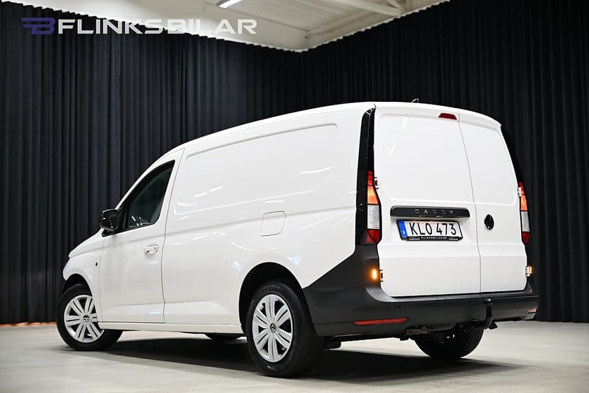 Bild 4 av Volkswagen Caddy Cargo Maxi TDI DSG 122HK Inredning|Drag|Värmare|Lågmil|PDC|EnÄgare